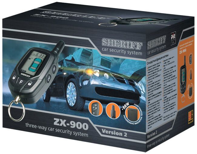 Брелок сигнализации Sheriff ZX-900v2 🟢 Автосигнализации Sheriff